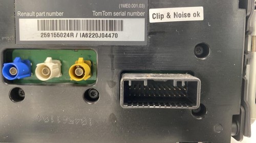 Ecran gps renault - 3, phase