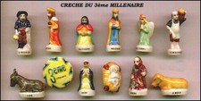 Crèche Porcelaine Set 12 Mini
