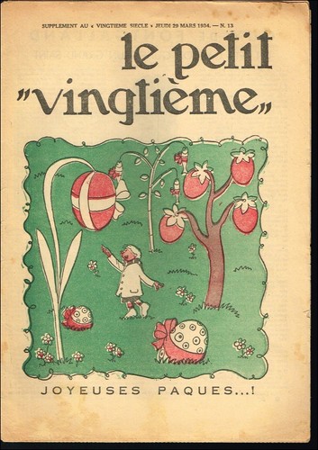 Petit vingtième xxème 1934 - petit,