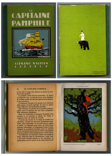 Livre ancien le capitaine - livre,