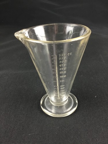 Verre pied doseur mesureur - verre,
