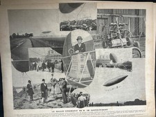 1901 LE BALLON DIRIGEABLE DE