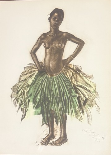 Iacovleff alexandre danseuse - iacovleff,