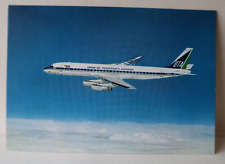 Carte Postale Publicitaire UTA Super DC8-62 1968 1970 Vintage Postcard
