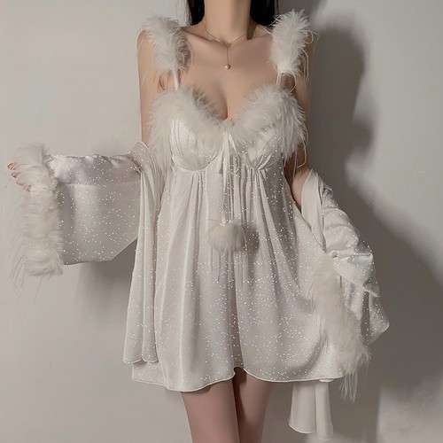 Femme sexy satin - femme, de