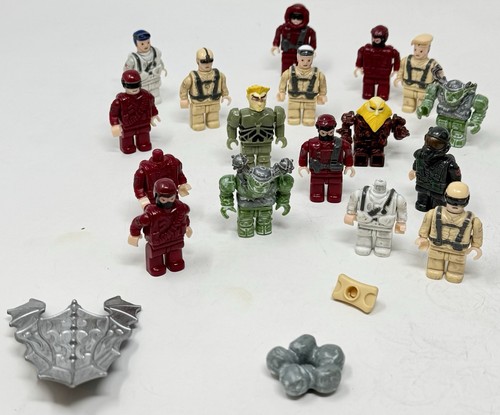 Mega bloks figures lot 11 - mega,
