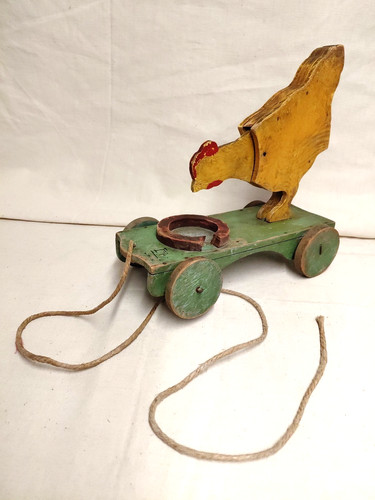 Ancien jouet bois etma - -,