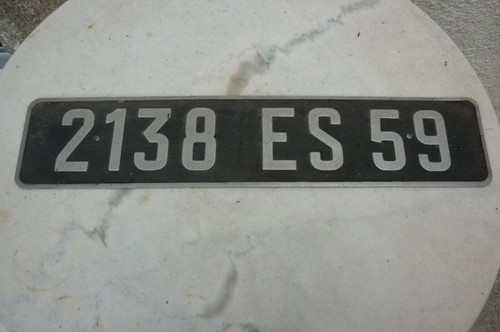 Ancienne plaque - ancienne,
