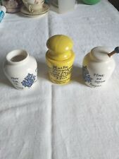 3 pots moutarde Grey Poupon et