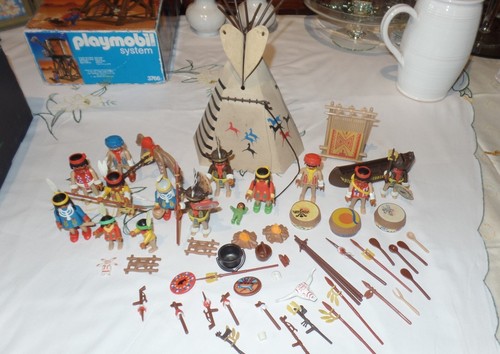 Lot playmobil western famille - lot, western,