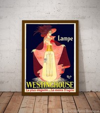 Affiche publicitaire vintage