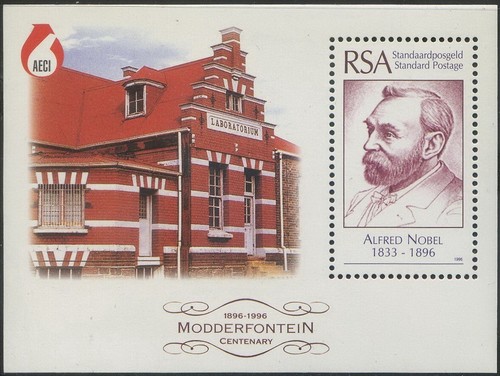 South africa 1996 - mnh**, nobel