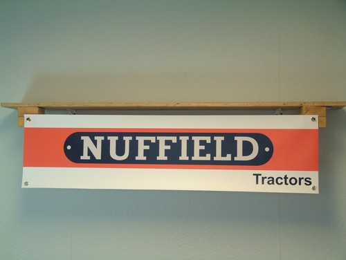 Nuffield tractors banner - nuffield,