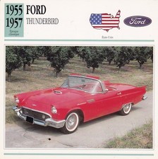 FORD THUNDERBIRD - USA 1955/57