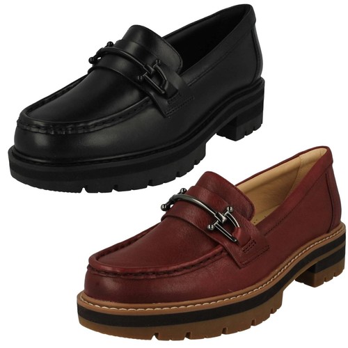 Femmes clarks cuir enfiler - à,