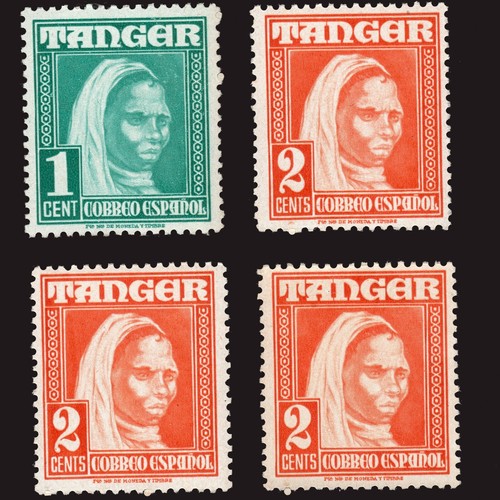 Timbres tanger - timbres, (1948/51)