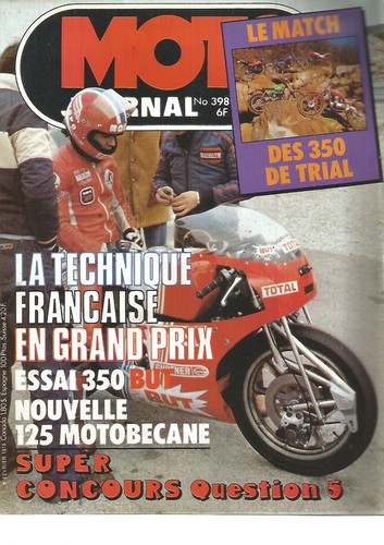 Moto journal 398 tech - journal, n°398