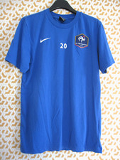 Maillot Equipe France Futsal Lyon NIKE porté entrainement #20 shirt Homme - S