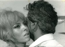 MICHELE MERCIER SOLEIL NOIR 1966 VINTAGE PHOTO ORIGINAL #3