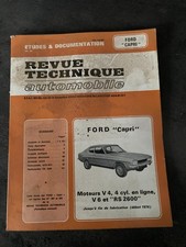 RTA revue technique FORD CAPRI