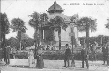 MENTON - le kiosque à musique