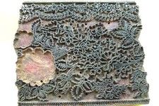 Grand tampon textile / batik