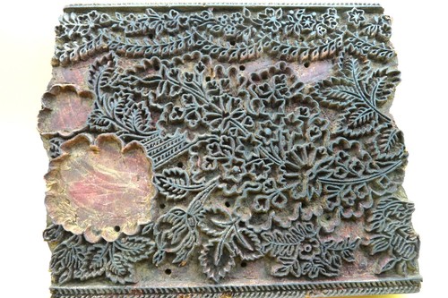 Grand tampon textile batik - tampon,