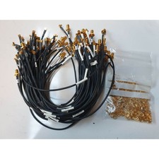 Lot de 54 Câbles coaxiaux (coaxial) - Connecteur SMA - 50 Ohm - 38cm