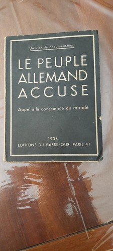 Peuple allemand accuse - allemand,