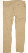 Levi's 510  Homme Beige Skinny Slim  Jeans W34 L30 (105021)