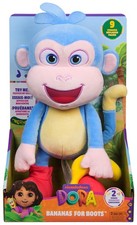 Dora - Peluche Interactive Babouche - Figurine Interactive 35 Cm - Peluche Singe