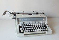 MACHINE A ECRIRE VINTAGE ATELIER ANNÉES 50 60 DESIGN HERMES 1950