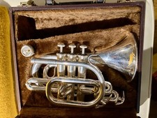 Marcato Sophia Series Pocket Trumpet Serial # ML 23644 in very good condition
