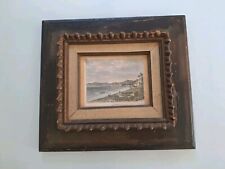 Gravure Ancienne Numérotée Signé "Cannes France" Tableau Encadré 