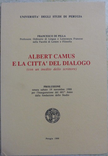 Albert camus citta del - albert, citta'