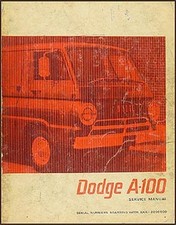 1967 Dodge A-100 Service