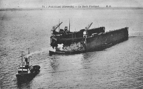 Cpa pauillac dock - cpa, 33