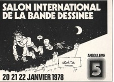CARTE POSTALE BD ANGOULÊME