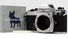 Boîtier d'appareil photo reflex argentique 35 mm Nikon FE argent CLA'd...