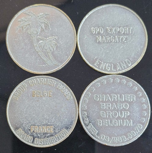Lot 232 jetons de machine - 4,
