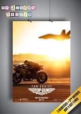 TOP GUN 2 Maverick Poster Cinema Film Tom Cruise A3/A4