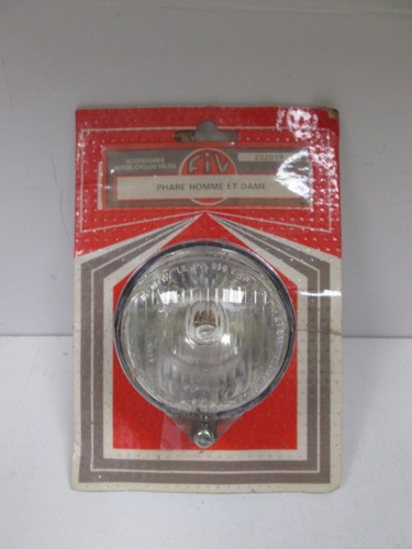 Phare velo ancien rond - velo,