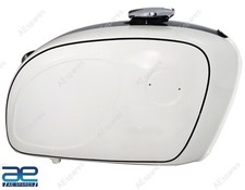 Réservoir De Carburant En Acier Blanc Et Noir Pour BMW R90/6L R60/6 R75/6 S2U