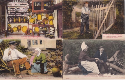Lot cartes postales - lot,