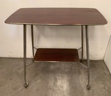 Table a desservir des années 1960 en acajou XX siècle