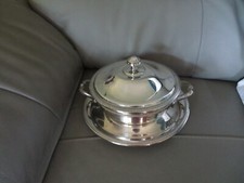 légumier en métal argenté