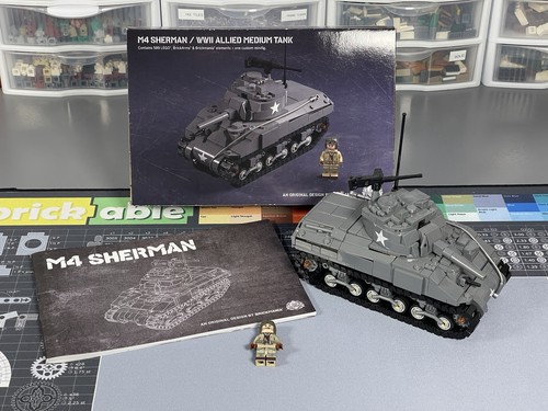 Lego wwii brickmania - wwii, m4