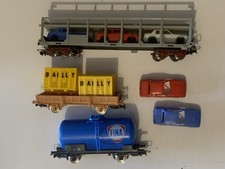Lot Wagons Marchandises  Train