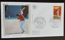 Enveloppe Premier Jour Timbre Portrait De Région La Pelote Basque N° 3775 FDC