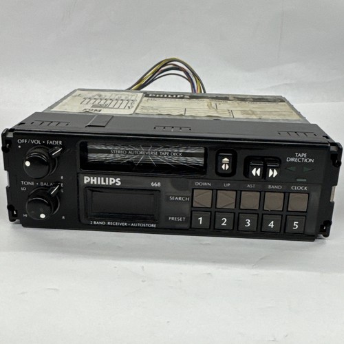 Rare vintage car radio philips - vintage,